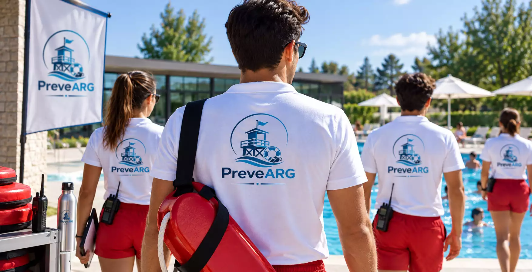 Servicio profesional de guardavidas y prevención acuática